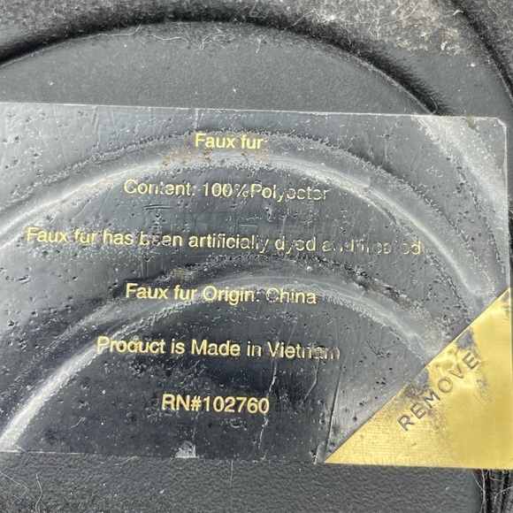 Kate Spade Sandy women’s  Furry Animal Print Slippers size 8 - Picture 10 of 10